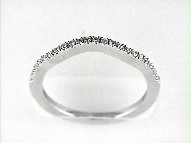 14K W BAND 22RD 0.18CT