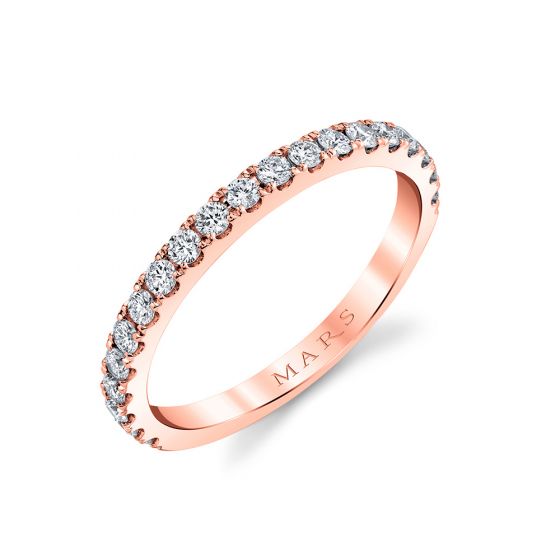 14K Rose Gold 0.46ct Engagement Ring