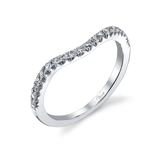 14K W BAND 20RD 0.25CT